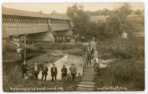 Approach To Boat Landing; Jacks Reef, NY
