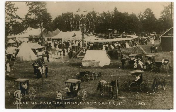 Scene on Fairgrounds