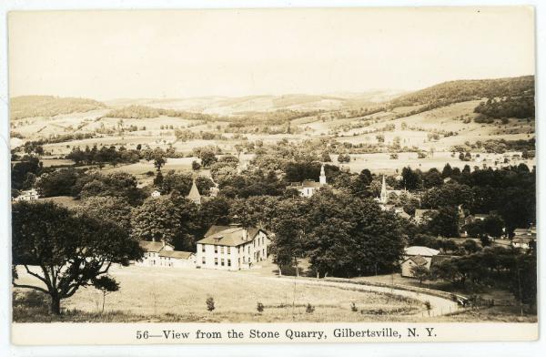 View From the Stone Quarry- Gilberstville, N.Y.