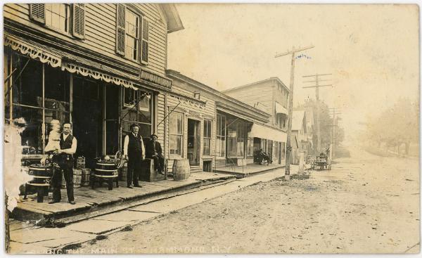 Along the Main Street- Hammond, N.Y.