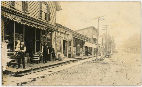 Along the Main Street- Hammond, N.Y.