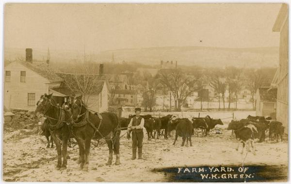 Farm Yard of W.K. Green
