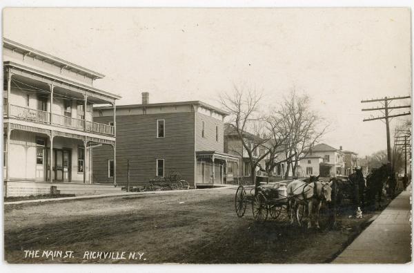 The Main Street- Richville, N.Y.