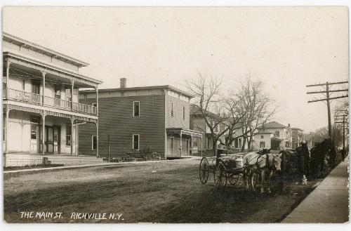 The Main Street- Richville, N.Y.