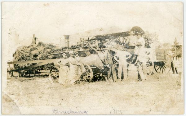 Threshing 1914