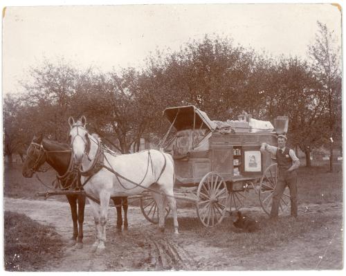 Horse Drawn Sales Wagon