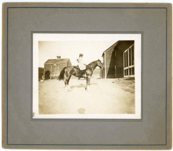 Young Girl on a Horse