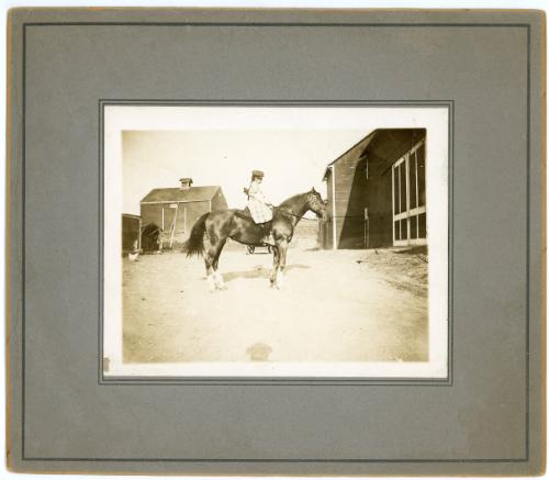Young Girl on a Horse