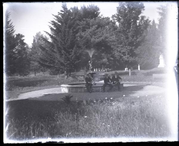 Hillington Cemetery Fountain;Morris, NY