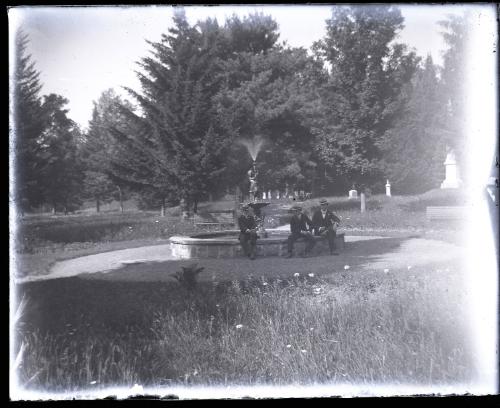Hillington Cemetery Fountain;Morris, NY