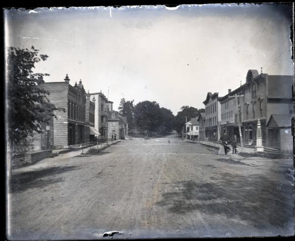 Main Street Looking East; Morris, NY