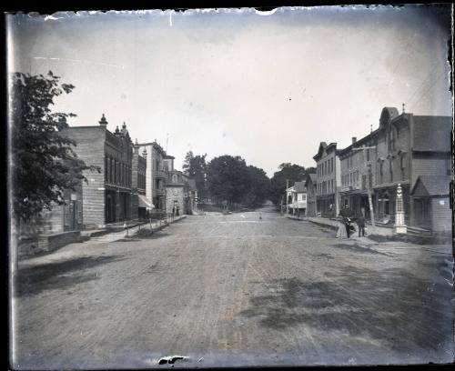 Main Street Looking East; Morris, NY