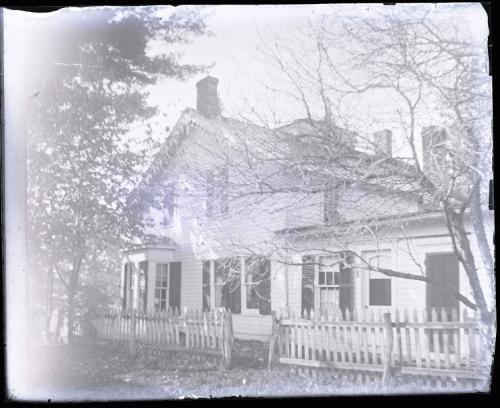 House with Picket Fence; Morris, NY