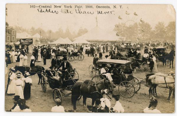 Central New York Fair 1908, Oneonta N.Y,