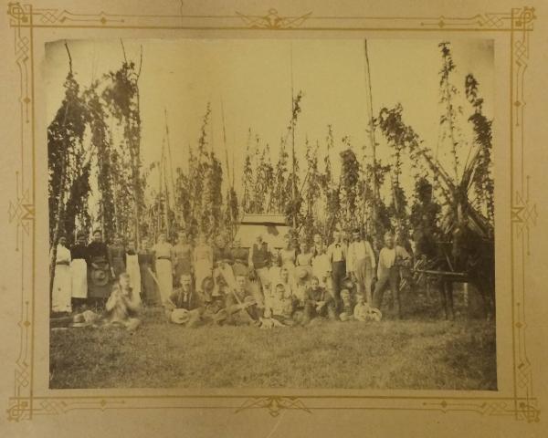 Group of Hop Pickers