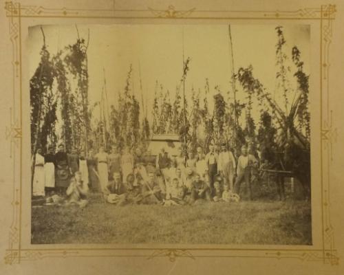 Group of Hop Pickers