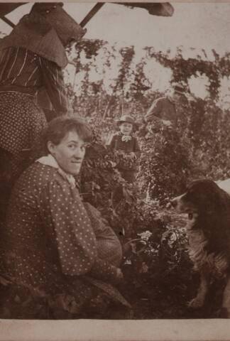 Hop Pickers Historic Photograph (4)