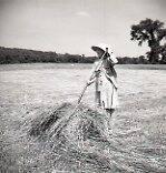 Woman with Hay