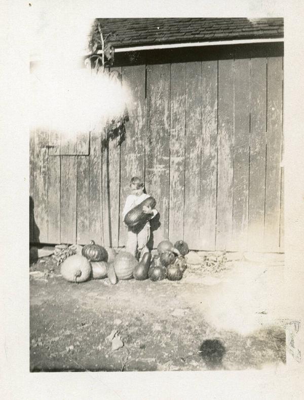 Boy with Gourds
