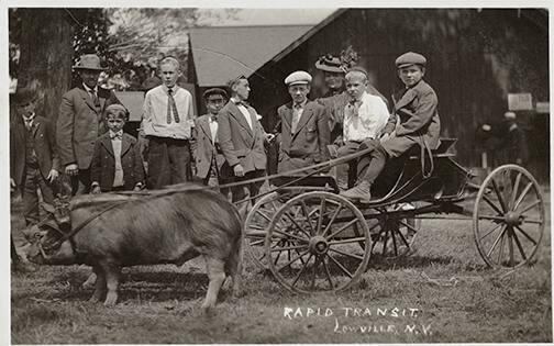 "Rapid Transit" in Lowville, NY