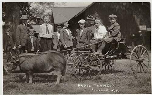 "Rapid Transit" in Lowville, NY