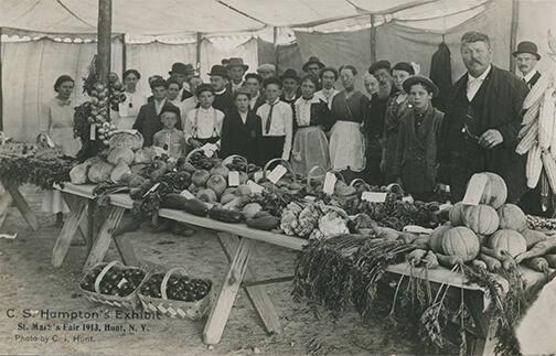 C.S. Hampton's St. Mark's Fair Exhibit, 1913