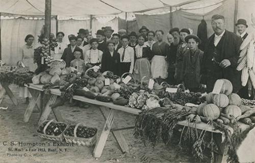 C.S. Hampton's St. Mark's Fair Exhibit, 1913