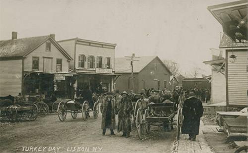 "Turkey Day" in Lisbon, NY