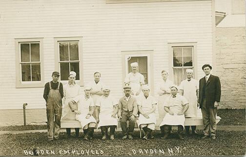 Borden Employees, Dryden, NY