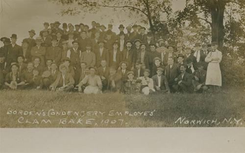 Borden's Condensery Employees Clam Bake, 1907