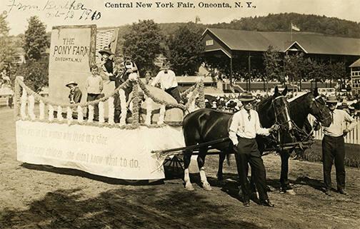 The Pony Farm Float at the Central New York Fair