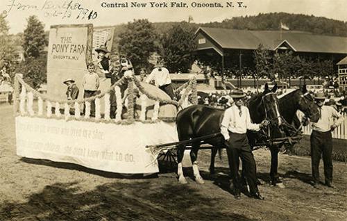 The Pony Farm Float at the Central New York Fair