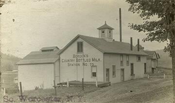Borden's Milk Station in South Worcester, NY