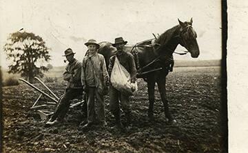 Farmers in a Field