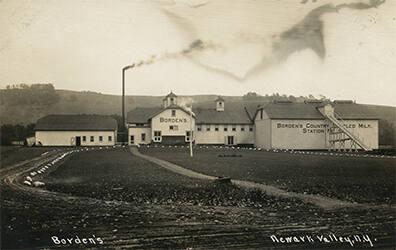 Borden's Creamery in Newark Valley, NY