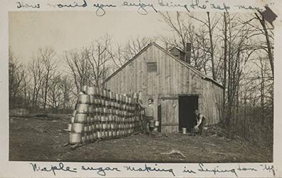 Maple Sugar Shack in Lexington, NY