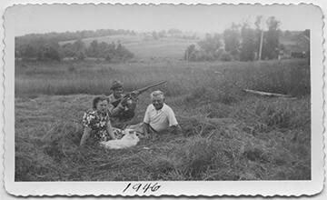 Group in  a Field