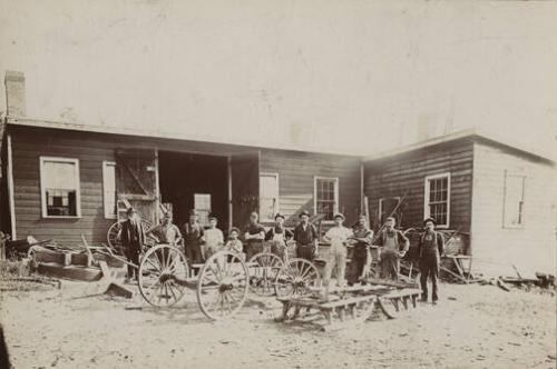 Wagon-Making Shop