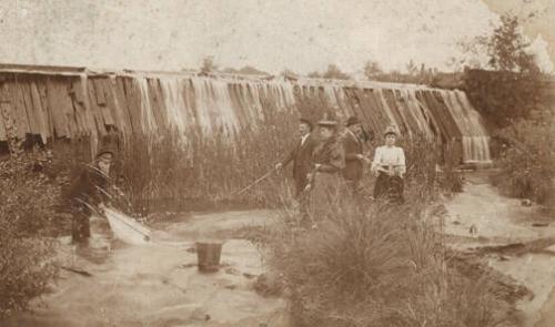 Scene with a Dam