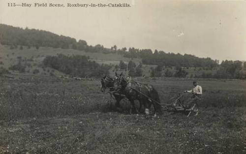 Mowing a Hayfield, Roxbury