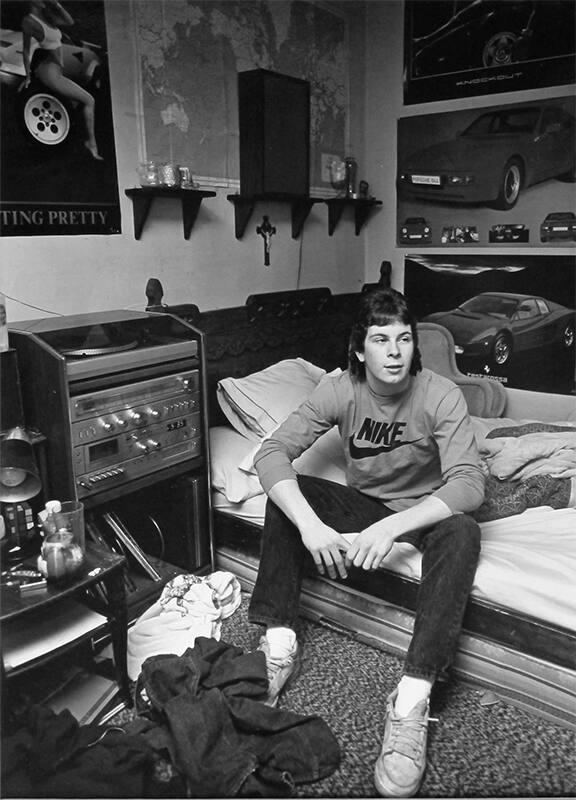 Scott in his Bedroom