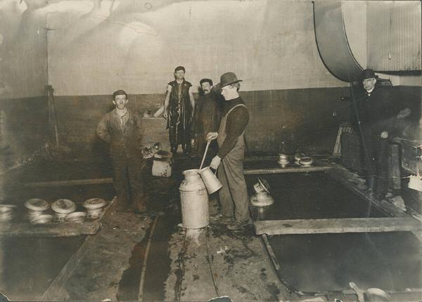 Water Reservoir and Cooling Station in Creamery