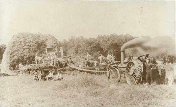 Hay Pile in Vischer's Ferry NY