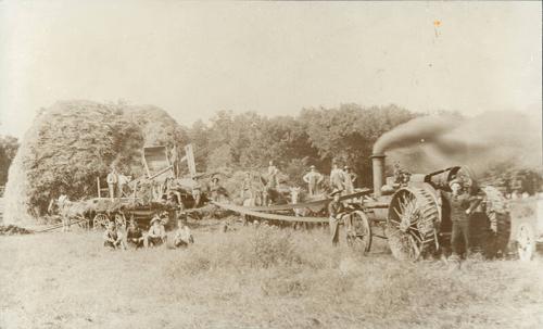 Hay Pile in Vischer's Ferry NY