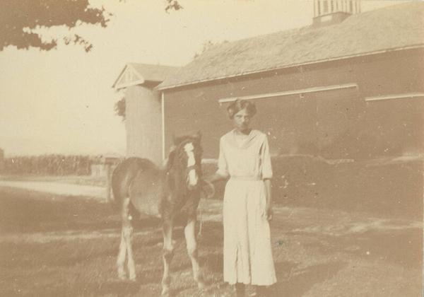 Woman and Horse