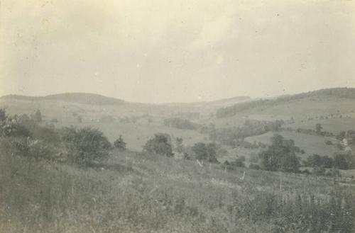 View to the Southwest at Duroe-Dell Farm