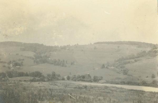 River and Hill at Duroe-Dell Farm
