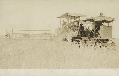 Tractor-Drawn Grain Binder