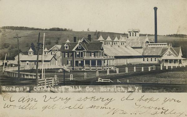 Borden's Condensed Milk Co. in Norwich, NY