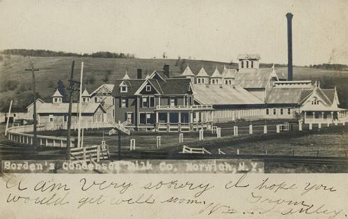 Borden's Condensed Milk Co. in Norwich, NY
